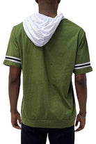 Short Sleeve Hooded Shirt - VacationGrabs