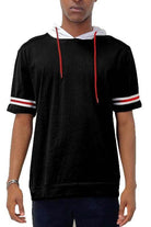 Short Sleeve Hooded Shirt - VacationGrabs
