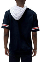 Short Sleeve Hooded Shirt - VacationGrabs
