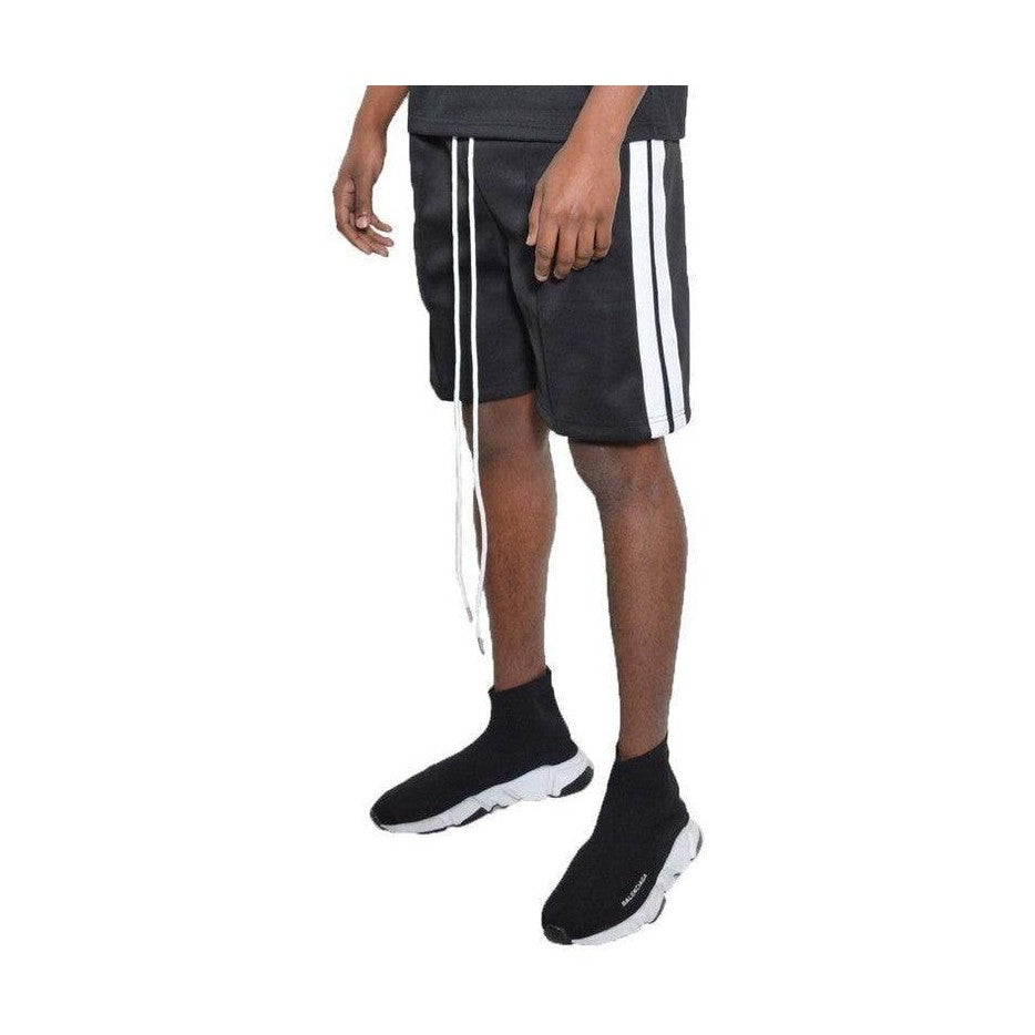 Side Stripe Tape Shorts - VacationGrabs