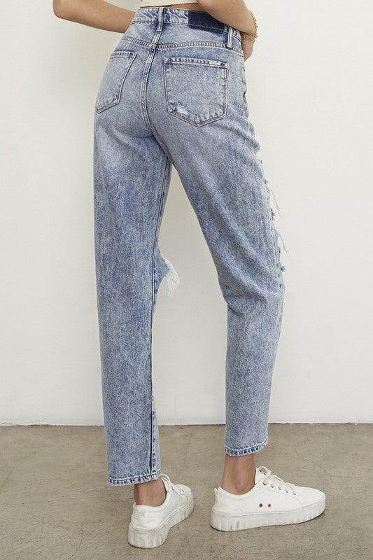 Slim Boyfriend Jeans - VacationGrabs