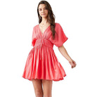 Smocked Waist With Tassel Strap Dress - VacationGrabs