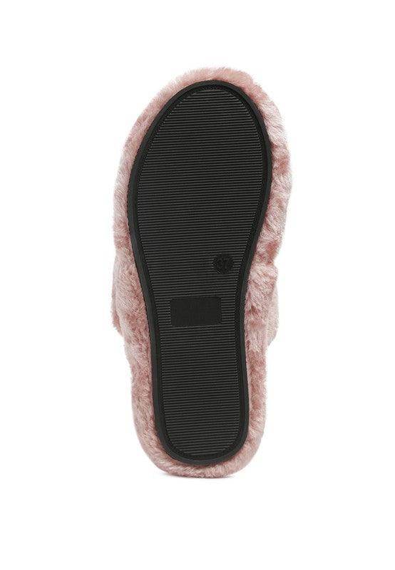 Smoothie Fur Slip-On Flats - VacationGrabs