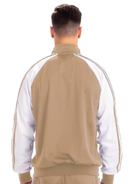 Snake Side Print Track Jacket - VacationGrabs
