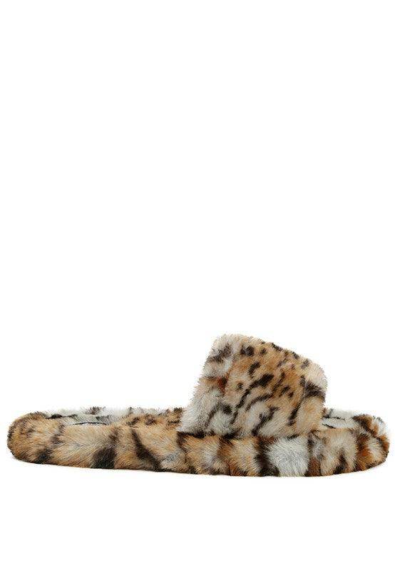 Snuggle-In Indoor Fur Flats - VacationGrabs