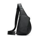 Soft Cowskin Leather Chest Pack Genuine Leather Crossbody - VacationGrabs