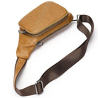 Soft Cowskin Leather Chest Pack Genuine Leather Crossbody - VacationGrabs