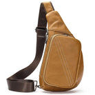 Soft Cowskin Leather Chest Pack Genuine Leather Crossbody - VacationGrabs