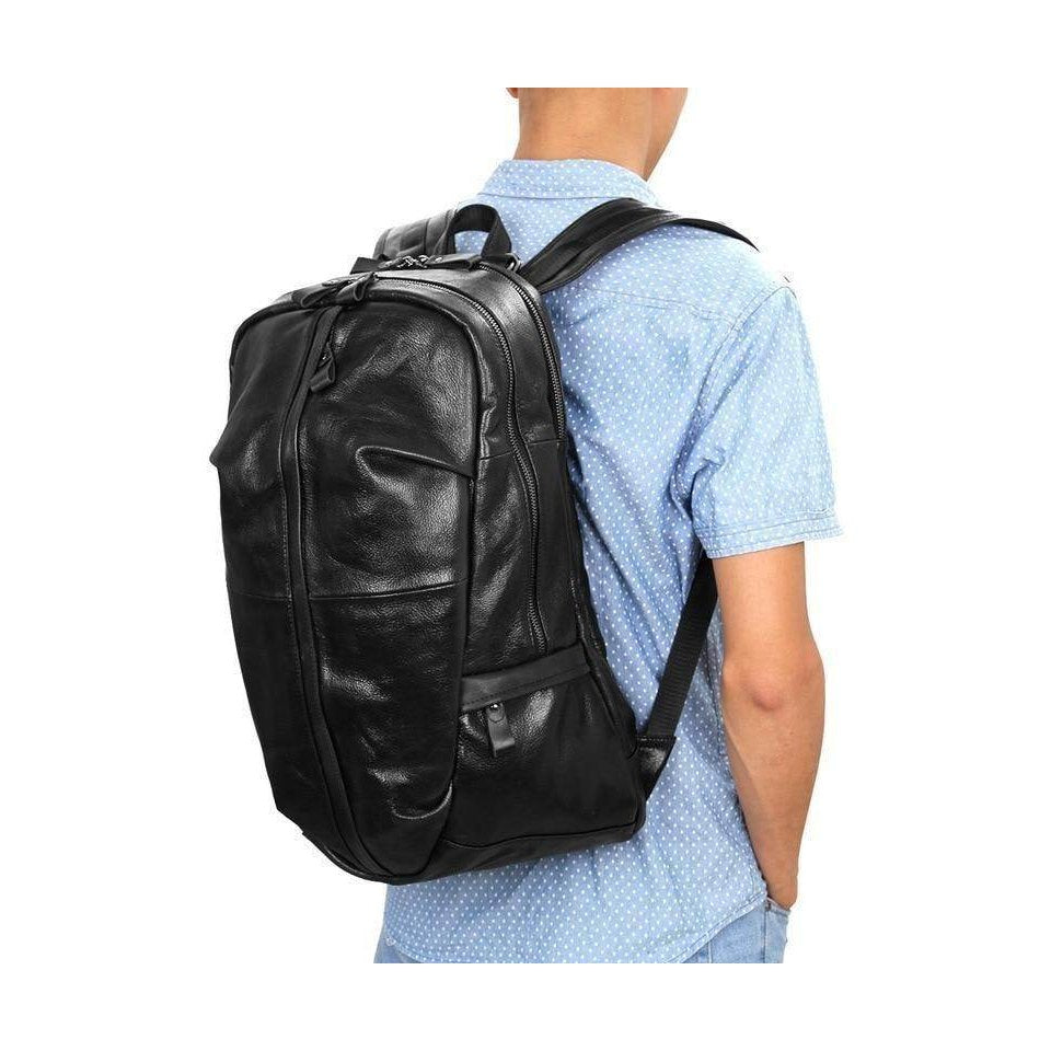 comfortable and stylish leather backpacks Soft Leather Backpack