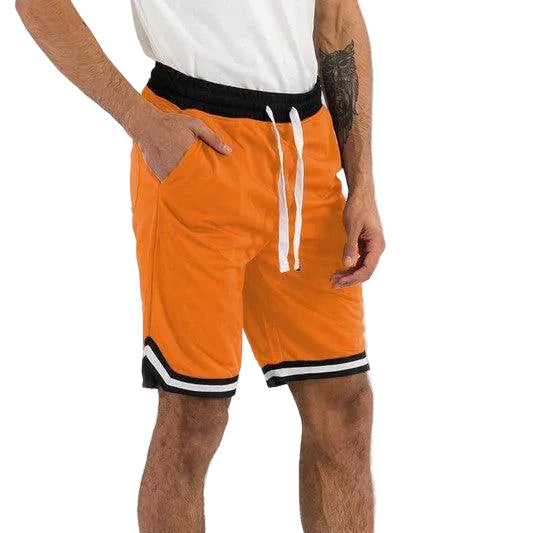 Solid Athletic Basketball Sports Shorts - VacationGrabs