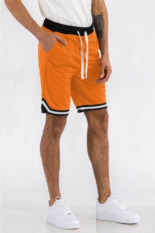 Solid Athletic Basketball Sports Shorts - VacationGrabs