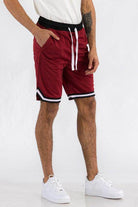 Men's Shorts Solid Athletic Basketball Sports Shorts