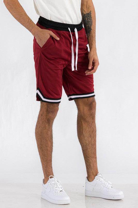 Solid Athletic Basketball Sports Shorts - VacationGrabs
