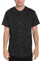 Solid Baseball Tshirt Jersey - VacationGrabs