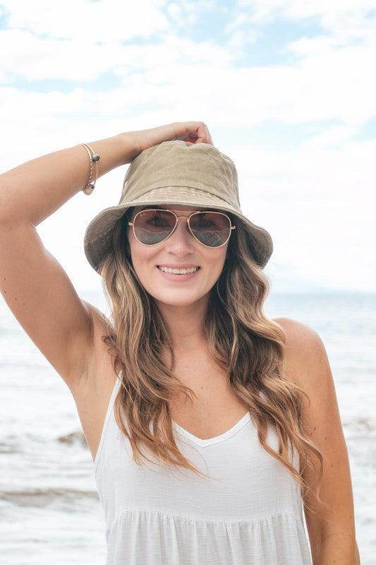 Aili's Corner solid color vacation hat perfect for sunny beach days and outdoor adventures
