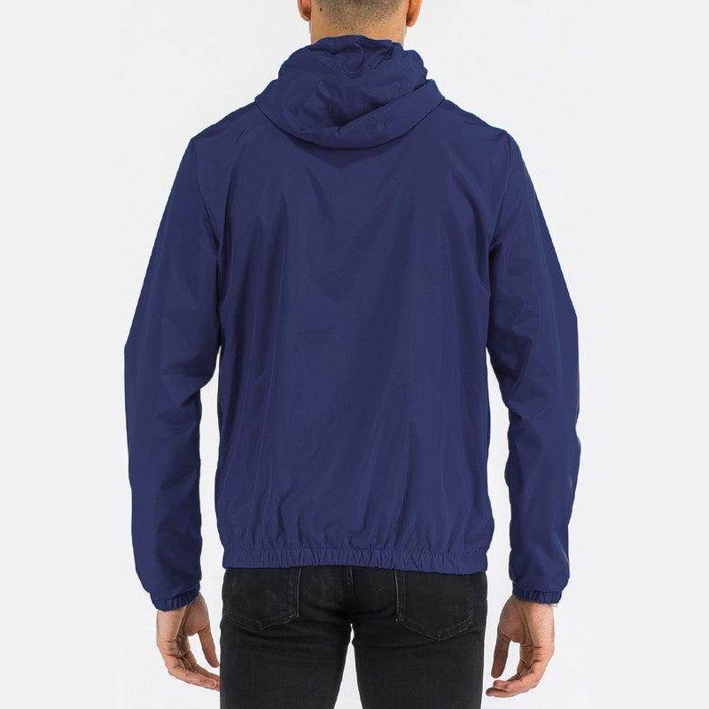 Solid Hooded Lightweight Windbreaker Jacket - VacationGrabs