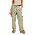 Straight Leg Pants Elastic Waist Band - VacationGrabs