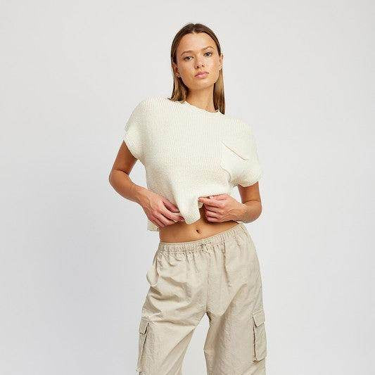 Straight Leg Pants Elastic Waist Band - VacationGrabs