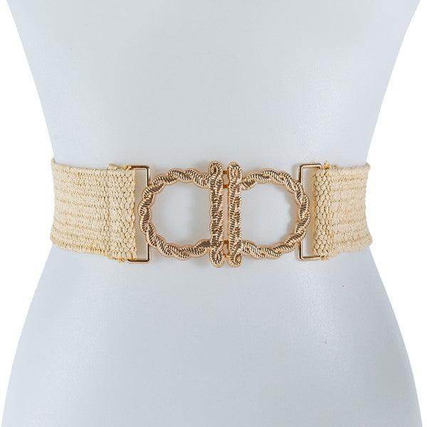 Straw Fashion One Size Belt - VacationGrabs