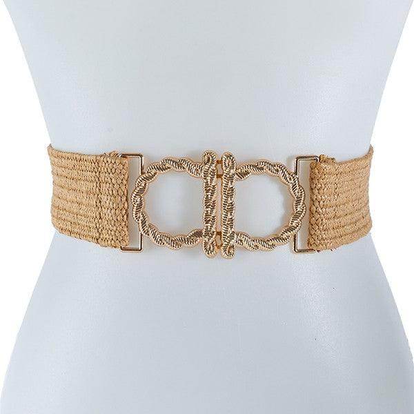 Straw Fashion One Size Belt - VacationGrabs