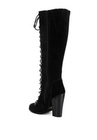 Street-Slay Antique Heeled Calf Boot - VacationGrabs