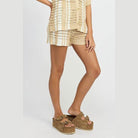 Striped Crochet Shorts - VacationGrabs