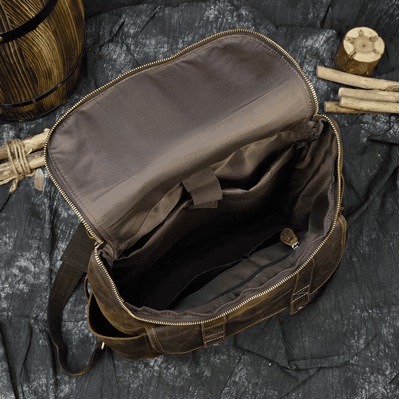 Stylish duffel bag for vacation with spacious interior and multiple pockets for organized packing