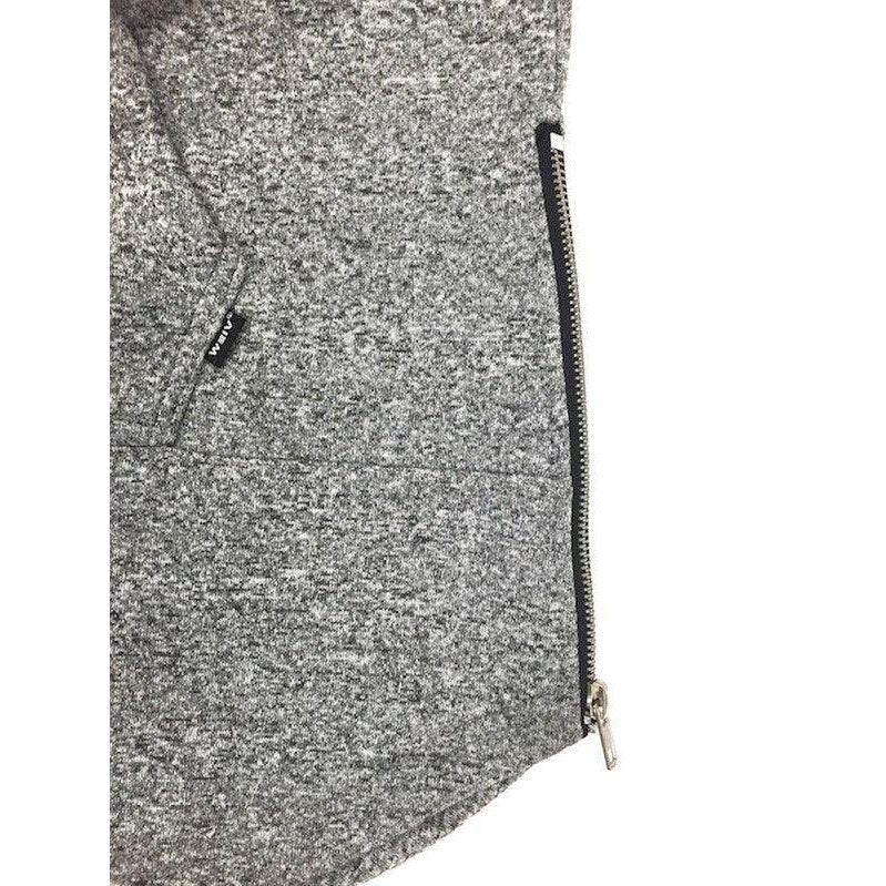 WEIV stylish vacation hoodie for men featuring a zippered pocket for added convenience