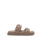 Let's See Style stylish vacation sandals in tan with braided straps for comfort and style