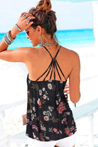 YNIQUE women's tank top with floral design, perfect summer casual tops for women for beach outings.