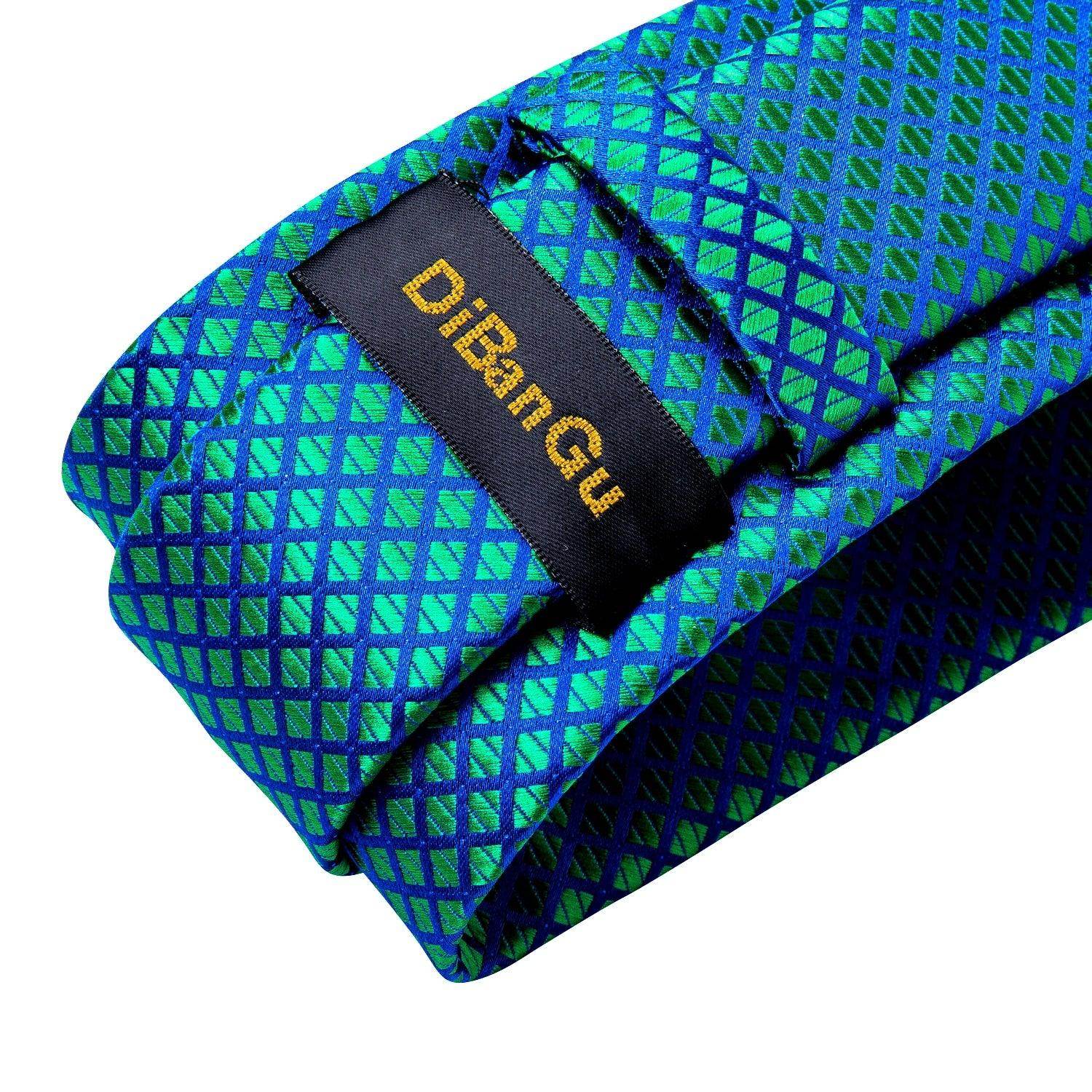 Teal blue paisley necktie from VacationGrabs with vibrant patterns for stylish men's accessories