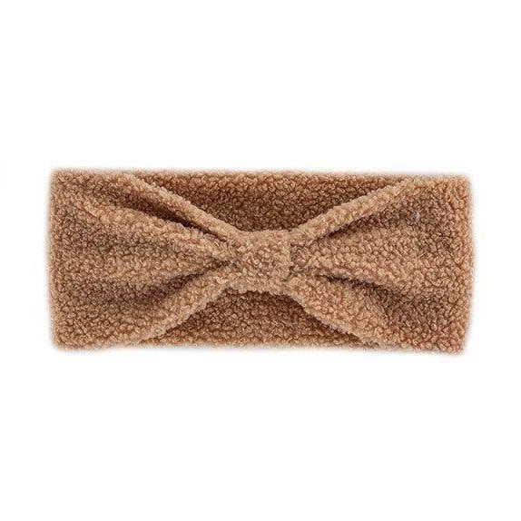 Teddy Bear Knit Headband - VacationGrabs