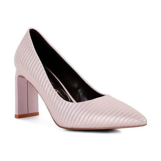 Tickles Italian Block Heel Pumps - VacationGrabs
