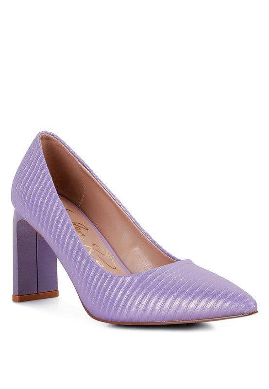 Tickles Italian Block Heel Pumps - VacationGrabs