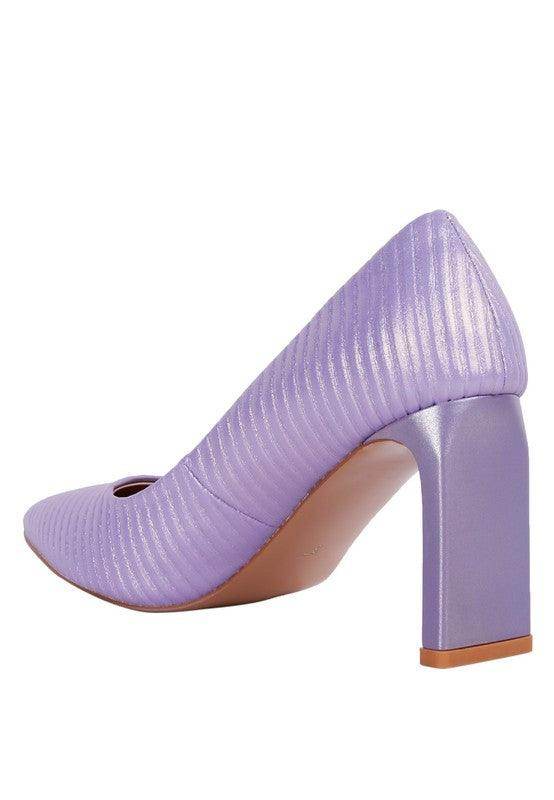 Tickles Italian Block Heel Pumps - VacationGrabs