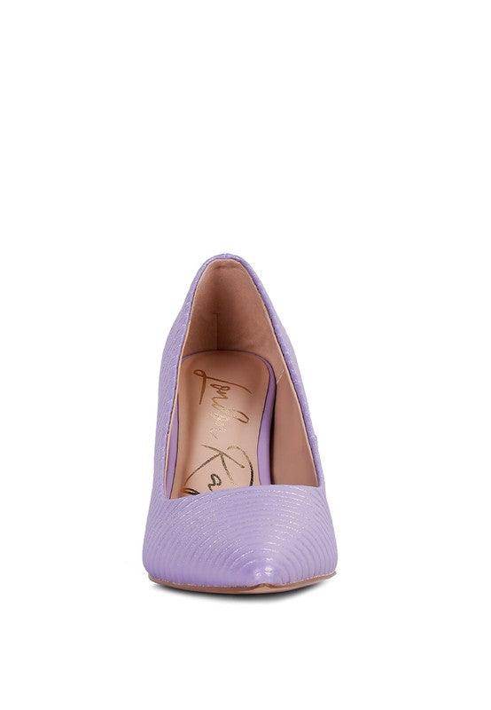 Tickles Italian Block Heel Pumps - VacationGrabs