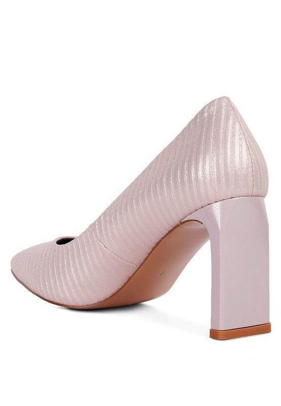 Tickles Italian Block Heel Pumps - VacationGrabs
