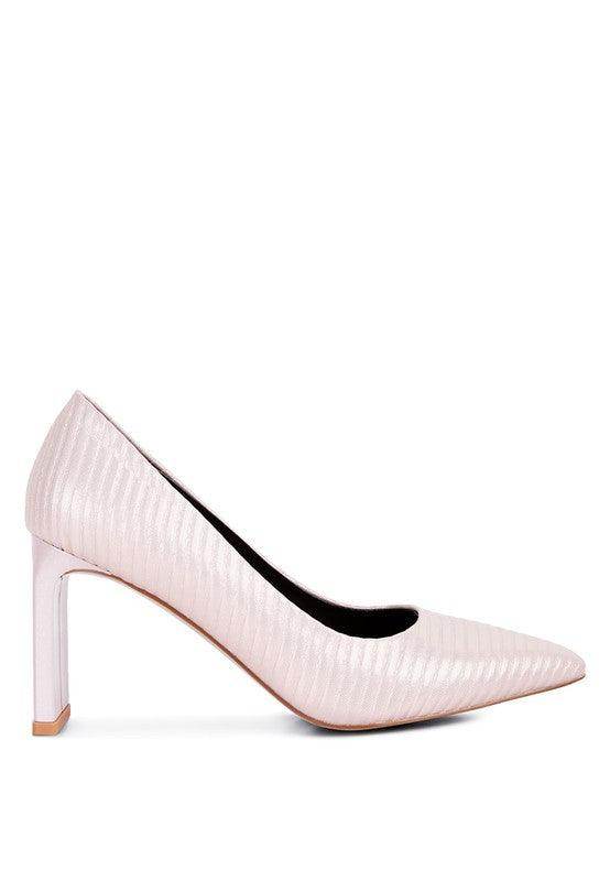 Tickles Italian Block Heel Pumps - VacationGrabs