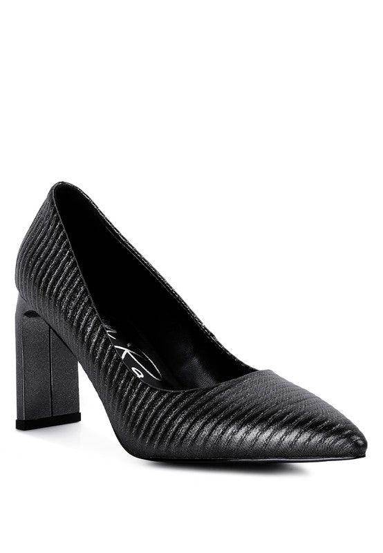 Tickles Italian Block Heel Pumps - VacationGrabs