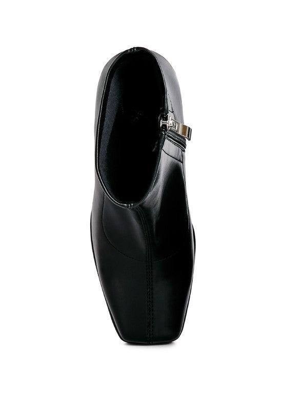 Women's Shoes - Boots Tintin High Heeled Square Toe Ankle Boots