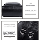 Sleek VacationGrabs travel backpack for men and women with wear-resistant alloy and thick bottom design.