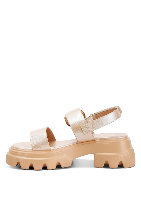 Rag Company trendy vacation footwear featuring a modern design with chunky sole and stylish straps