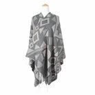 Tribal Print Poncho - VacationGrabs