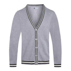 Men's Sweaters Two Stripe Cardigan