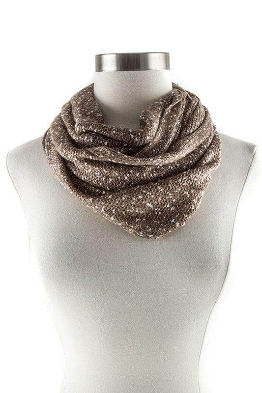 Two Toned Infinity Scarf - VacationGrabs
