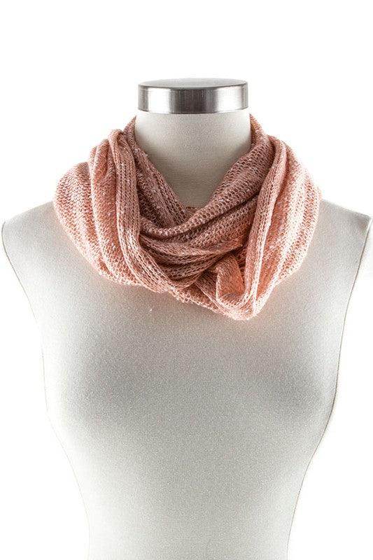 Two Toned Infinity Scarf - VacationGrabs