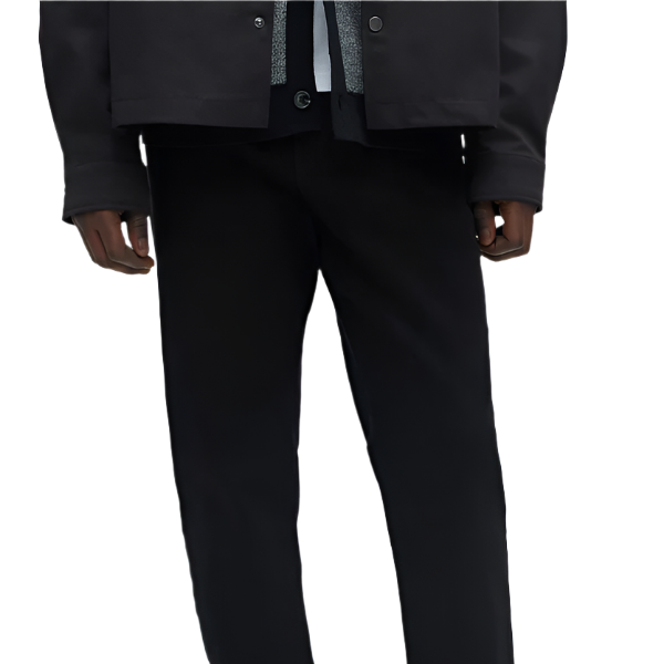VacationGrabs black urban style jeans for men paired w white sneakers and dark jacket