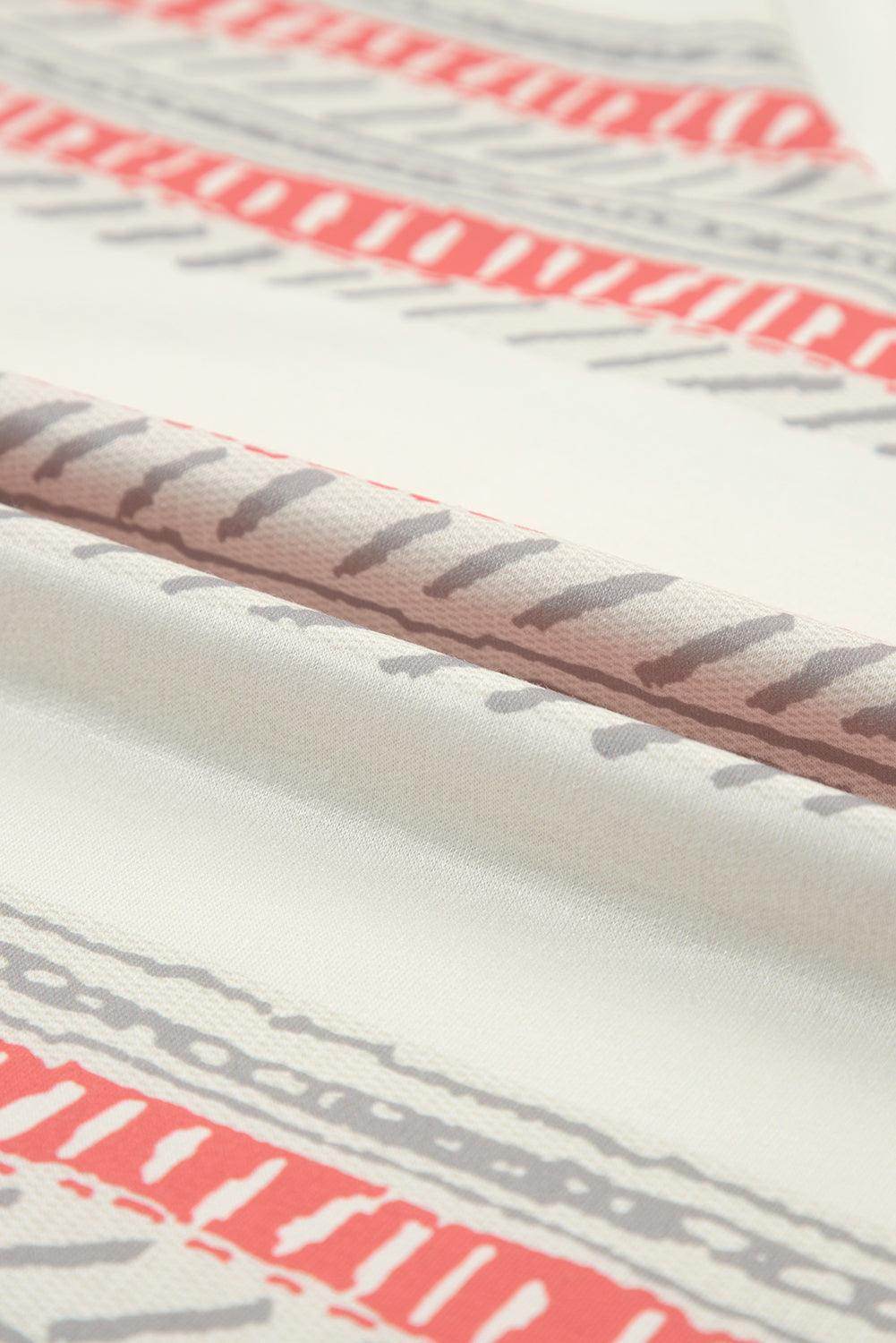 V-Neck Sleeveless Top and Drawstring Shorts Set - VacationGrabs