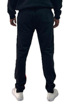 WEIV Men's Joggers in Black, ideal for vacation casual wear men with a comfortable fit