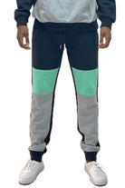 WEIV Men's Joggers in Black, Gray and Mint, perfect for vacation casual wear men
